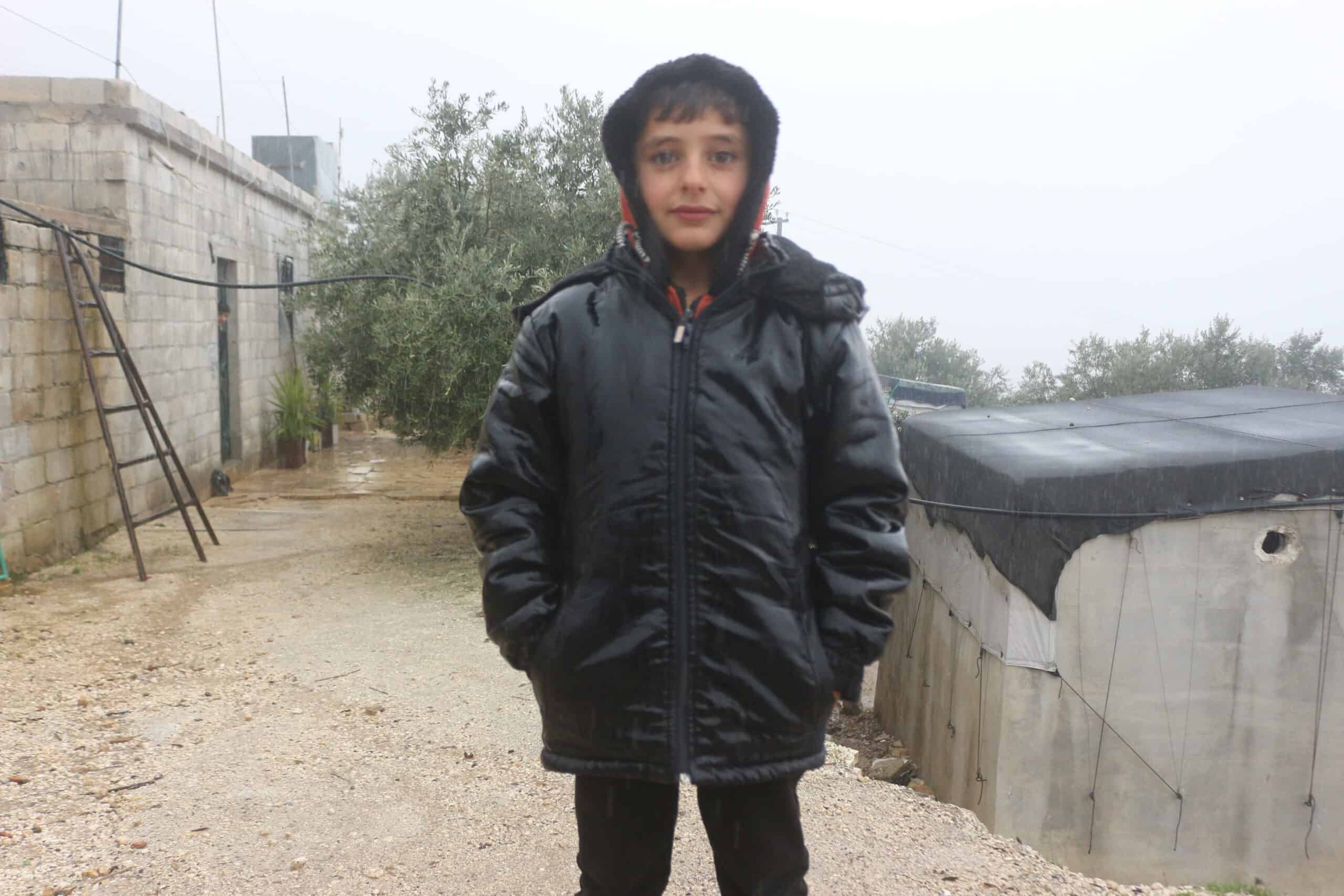 Umm Mohieddin’s son. -ReliefAid